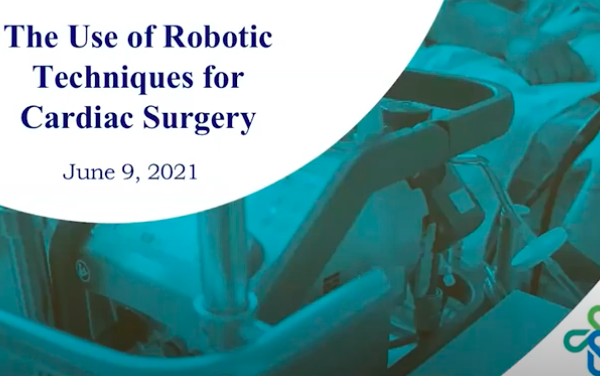 The Use of Robotic Techniques for Cardiac Surgery